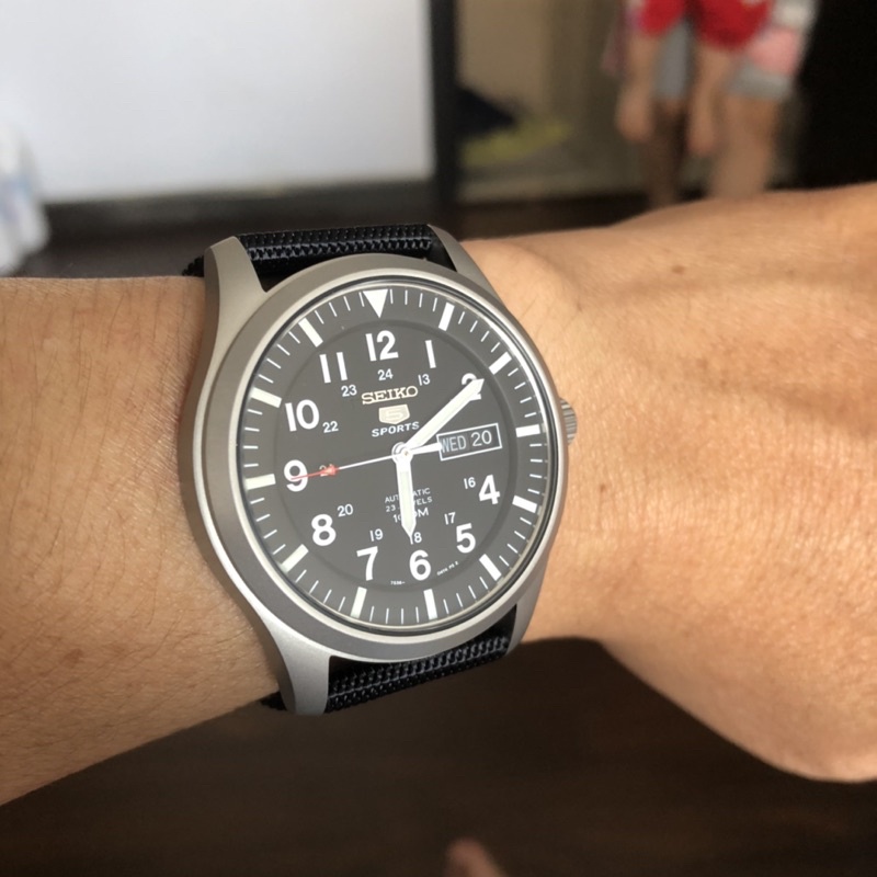 ĐỒNG HỒ NAM SEIKO AUTOMATIC SNZG15K1
