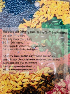 Hạt giống hành lá