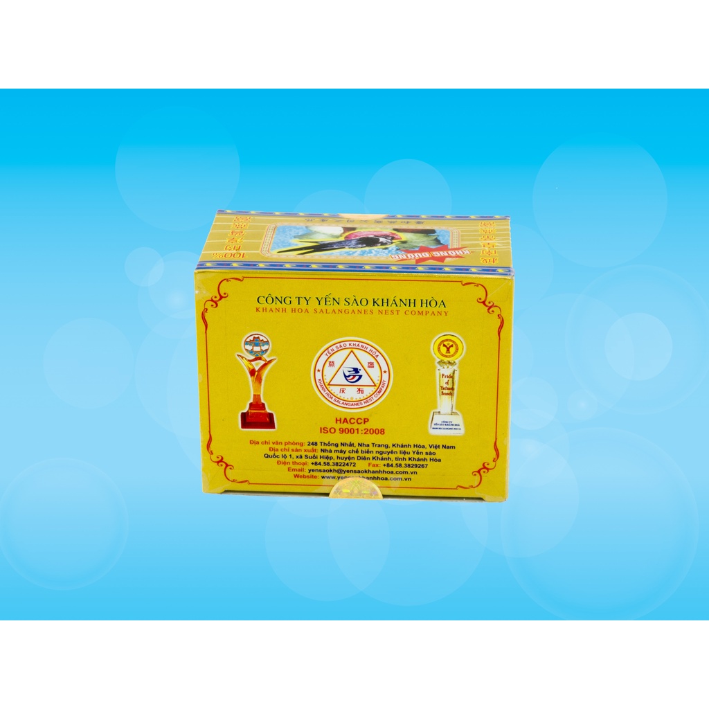 Yến sào đảo thiên nhiên Khánh Hòa tinh chế hộp 5g - 012