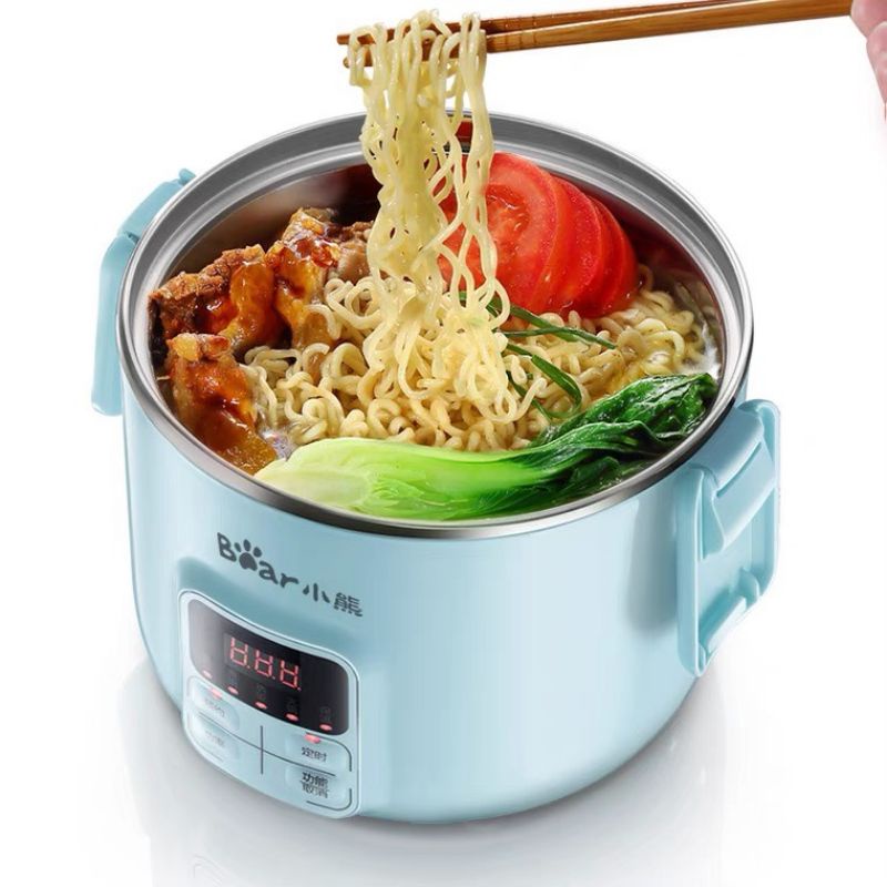 Hộp cơm điện hẹn giờ Bear B20J1 khay inox 304