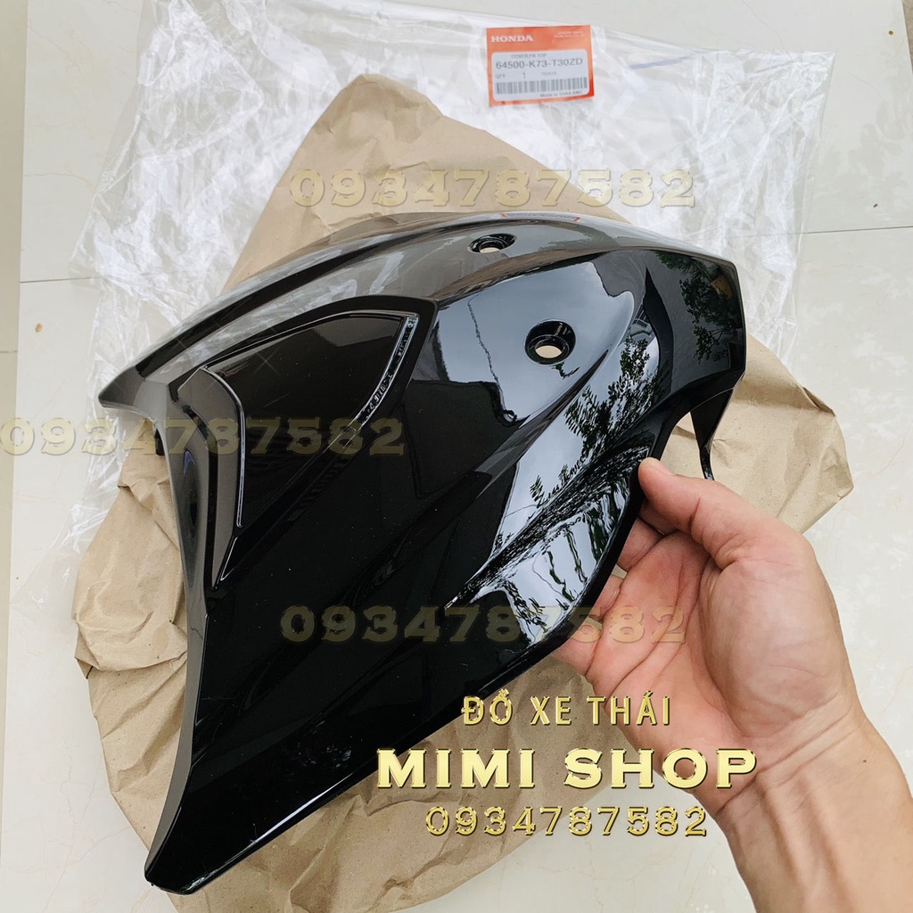 NẠ FU MẬP MÀU ĐEN WAVE125I  NHẬP KHẨU HONDA THÁI LAN  | 64500-K73-T30ZD 3