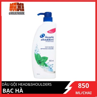 Dầu gội Head&Shoulders Bạc hà 850ml