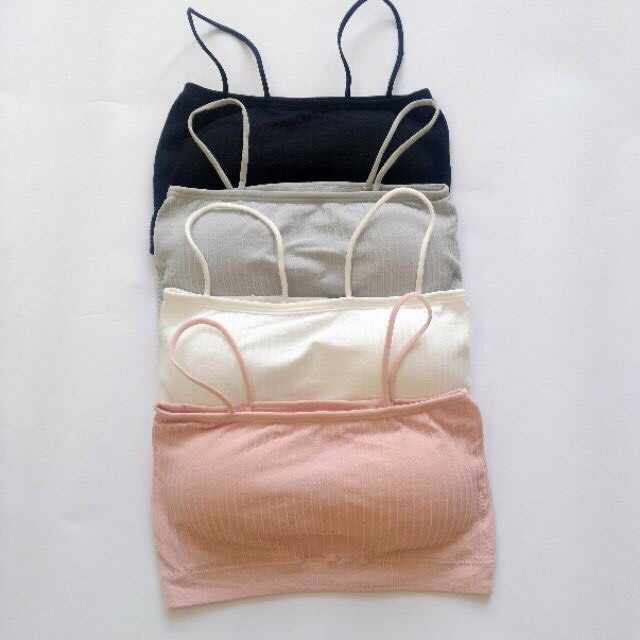 Áo lót bra chất cotton thun siêu mềm mịn thoải mái