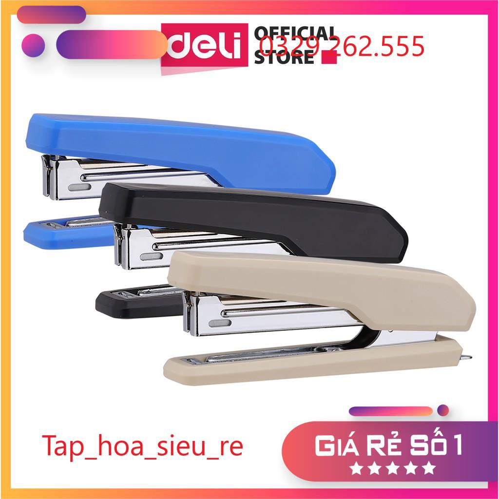 (Rẻ Vô địch) Dập ghim Deli , 15 trang E0229 hàng chính hãng