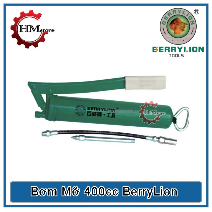 Dụng cụ Bơm Mỡ Berrylion 400cc - 500cc - Bơm mỡ cho động cơ......