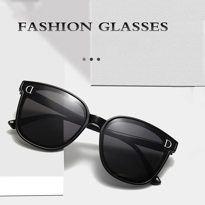 Kính mát gọng kính họa tiết chữ D cho nam và nữ