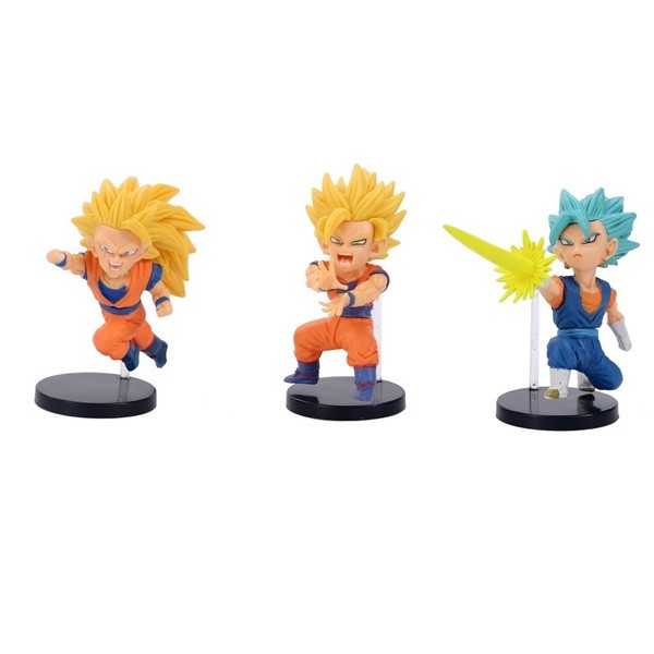 Set 6 mô hình figure Goku 6 dạng Saiyan - Dragon ball | Baystore