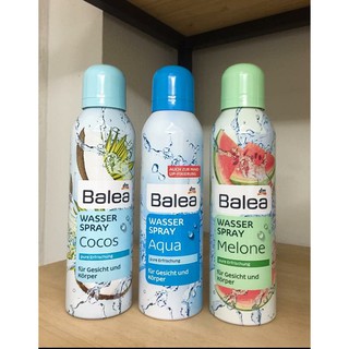 !Xách tay Đức! Xịt khoáng BALEA 150ml các loại Aqua, Dừa, Dưa Hấu