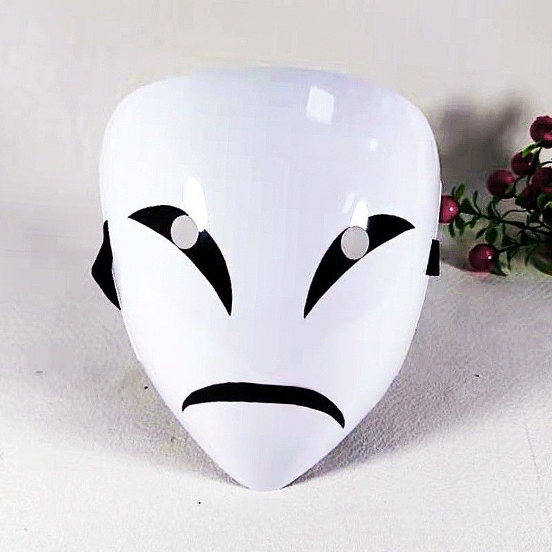 (HIRUKO) Mặt nạ hóa trang nhân vật HIRUKO Jabbawookeez hacker màu trắngđộc đáo hóa trang halloween trung thu