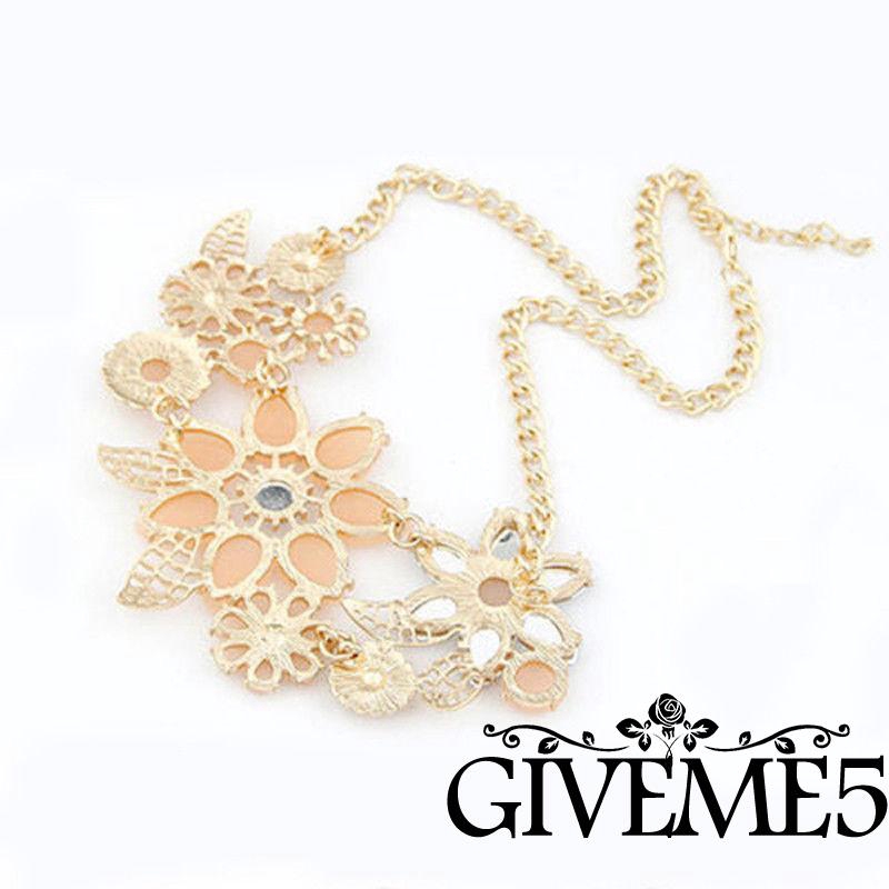 Dây chuyền trang trí mặt hình hoa quyến rũ dành cho nữ