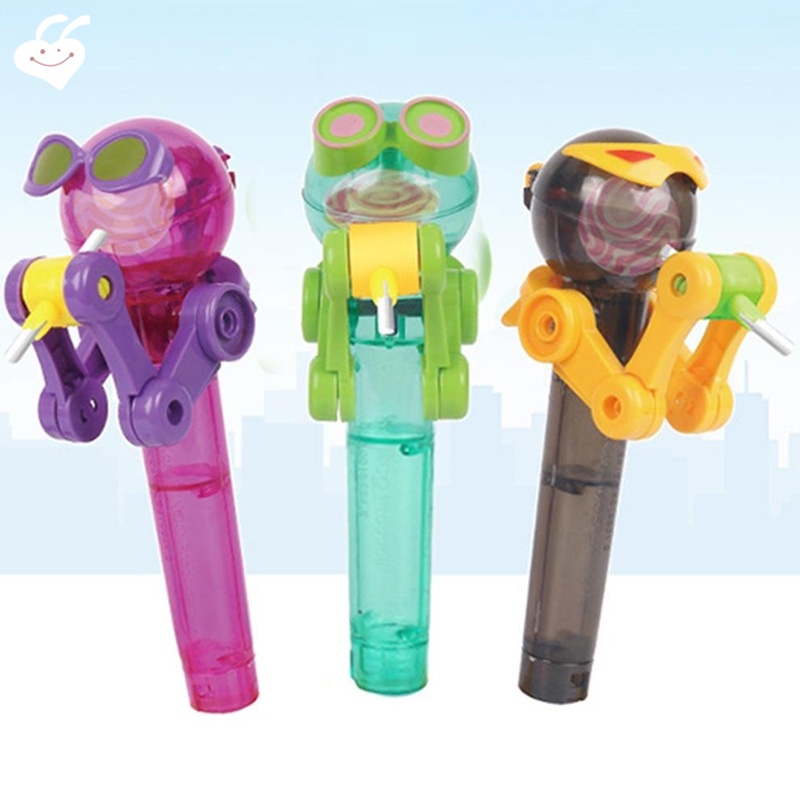 Giá Đỡ Kẹo Mút / Đồ Chơi Robot Chống Bụi Cho Trẻ Em
