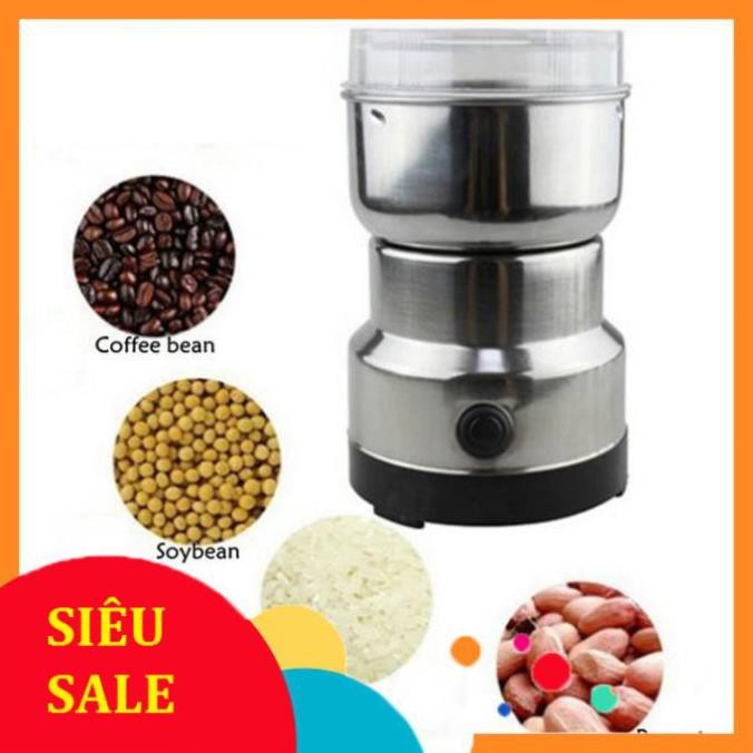 Máy xay đa năng mini, Xay hạt tiêu hạt cafe đồ ngũ cốc công suất 150w