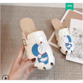 (Hàng sẵn) Dép sục doraemon ngộ nghĩnh