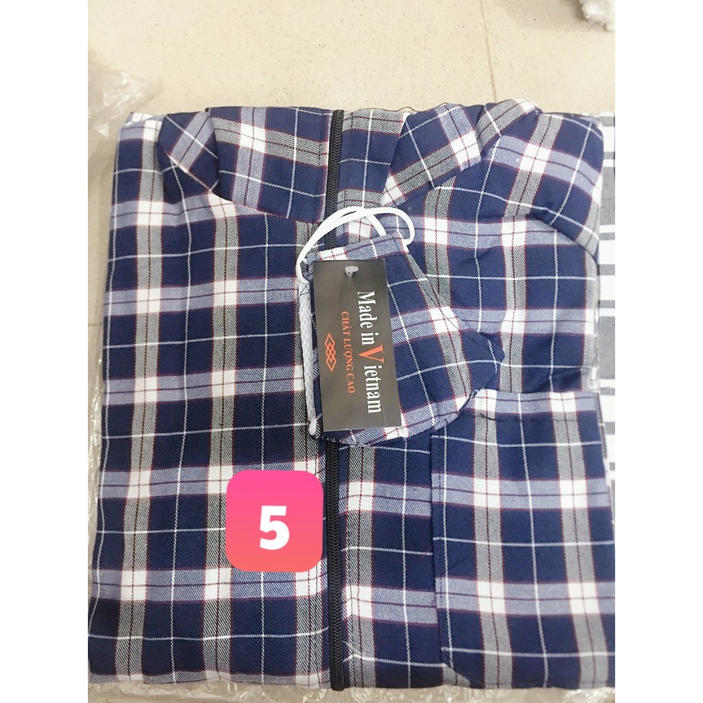 Áo Chống Nắng Nam Hàng 2 Lớp Dày Đẹp Kèm Khẩu Trang, Kẻ Caro, Chất Liệu Vải Kaki Siêu Đẹp | BigBuy360 - bigbuy360.vn