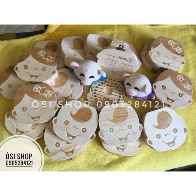 HỘP ĐỰNG RĂNG SỮA