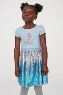 Váy élsa H&M đính sequin lấp lánh