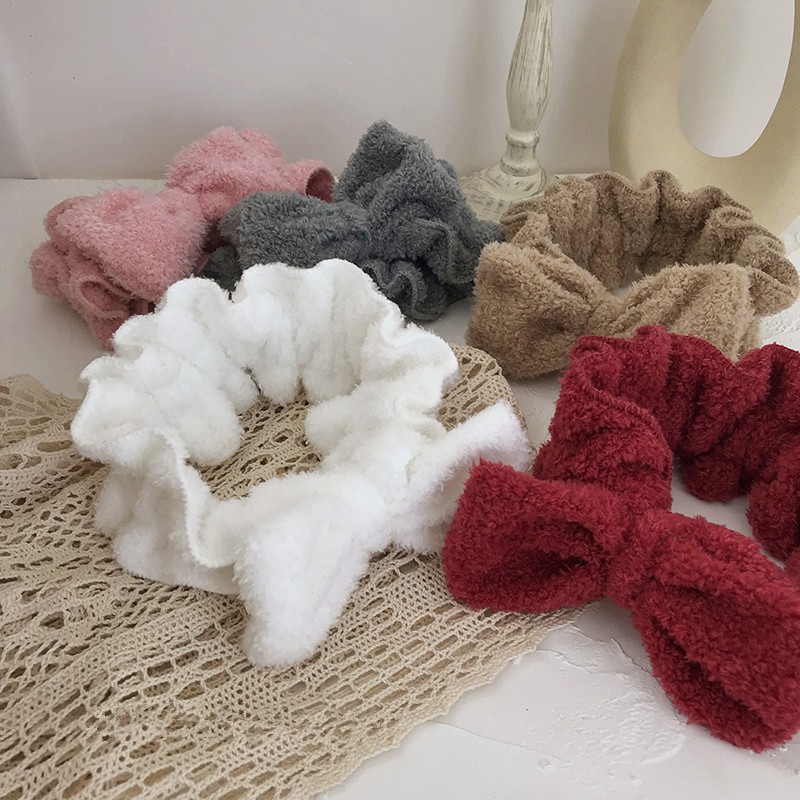 Băng đô nơ vải mềm mại phong cách Hàn Quốc thời trang dành cho nữ