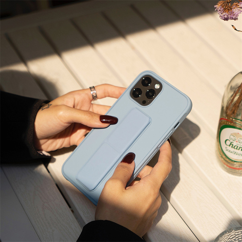 Ốp điện thoại giá đỡ có thể gấp lại cho Iphone 13 Pro Max 12 Pro Max/12mini / 11promax apple xs iPhone8plus / xr