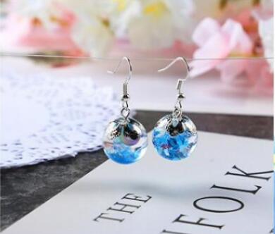 Khuôn silicone St.kunkka 6 ô có lỗ hạt đúc resin epoxy làm trang sức