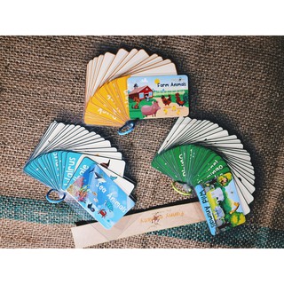[HỌC LIỆU TIẾNG ANH]Flashcards động vật _ Tặng kèm boardgames