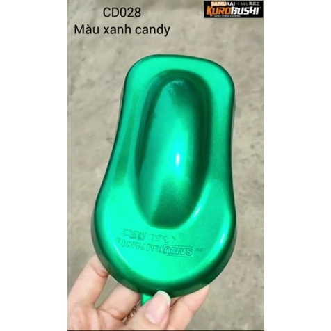 Sơn Xịt Samurai Màu Xanh Candy Đậm - CD028*