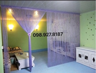 Rèm sợi trang trí kt ~3x3m