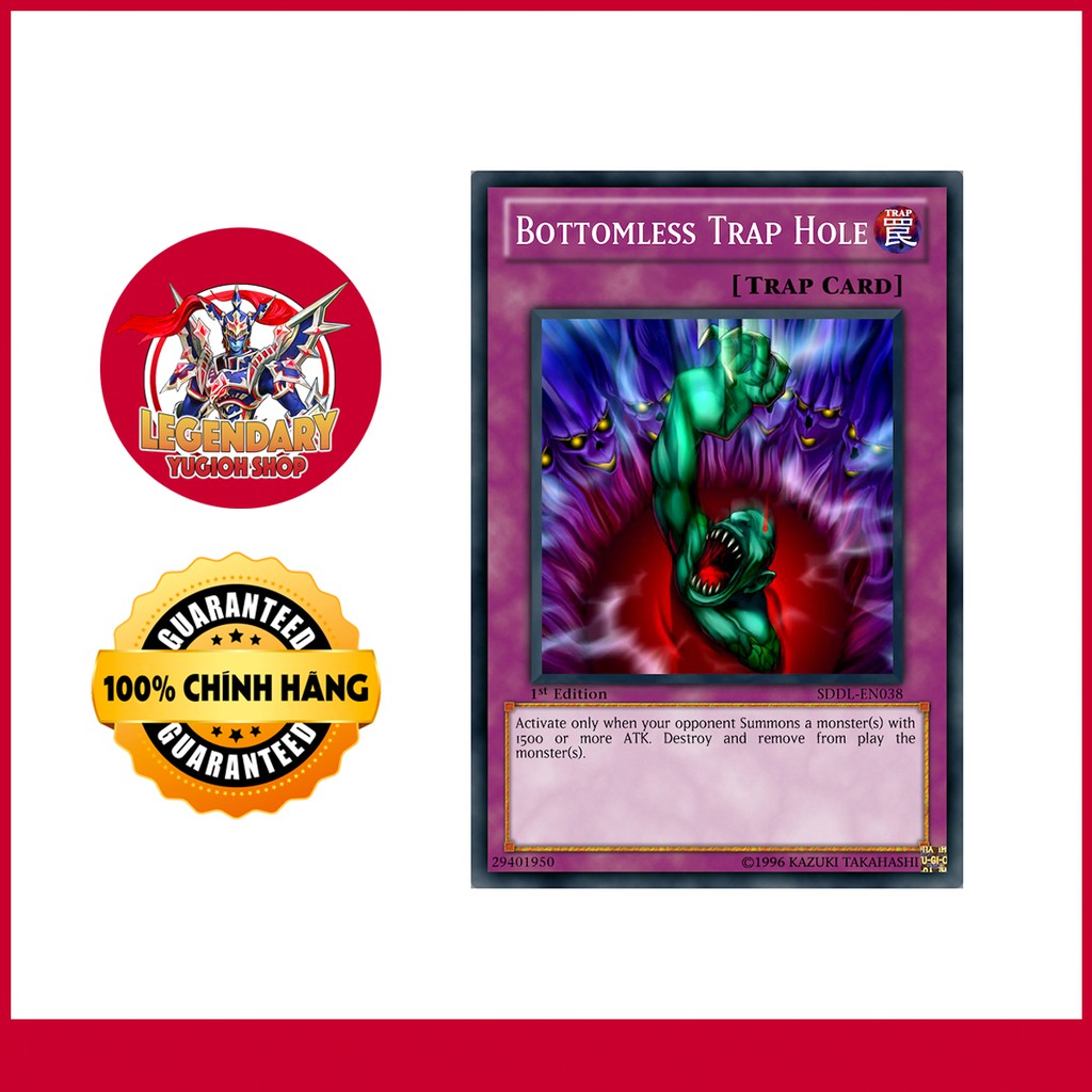 [EN][Thẻ Bài Yugioh Chính Hãng] Bottomless Trap Hole