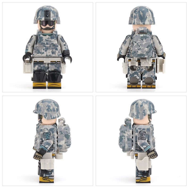 Bộ 5 Lính Lực Lượng Đặc Nhiệm Trên Không | Minifigures đồ chơi lắp ráp