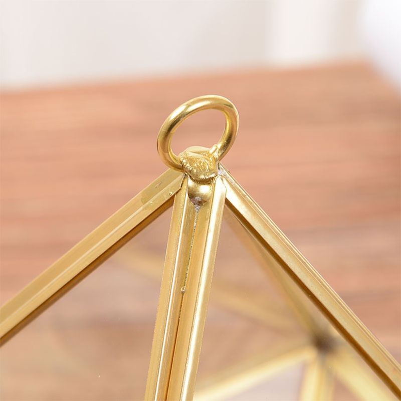 Giá Đỡ Trưng Bày Nhẫn Hình Kim Tự Tháp Bằng Thủy Tinh