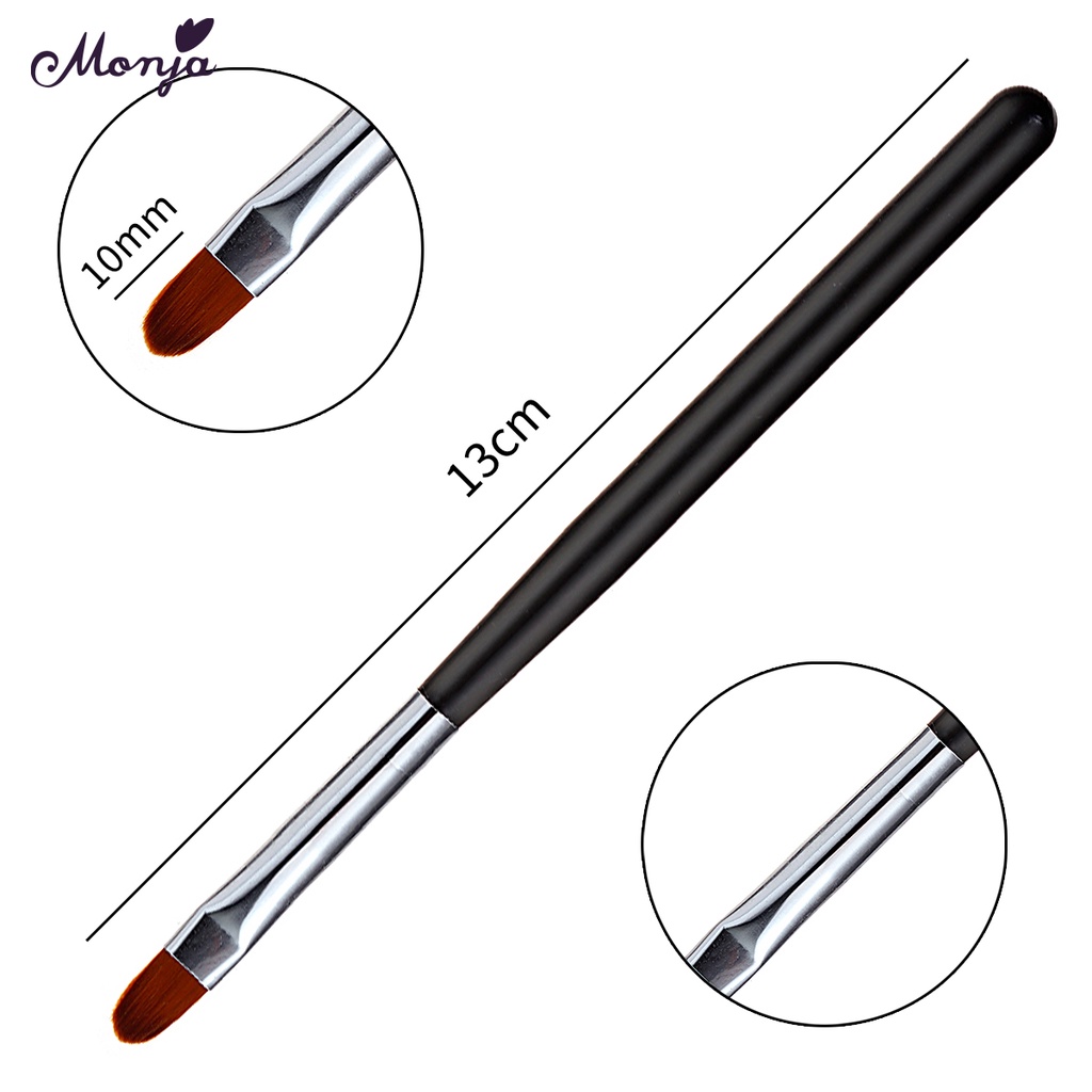 MONJA Bộ phụ kiện đính đá trang trí móng nghệ thuật gồm 3 món