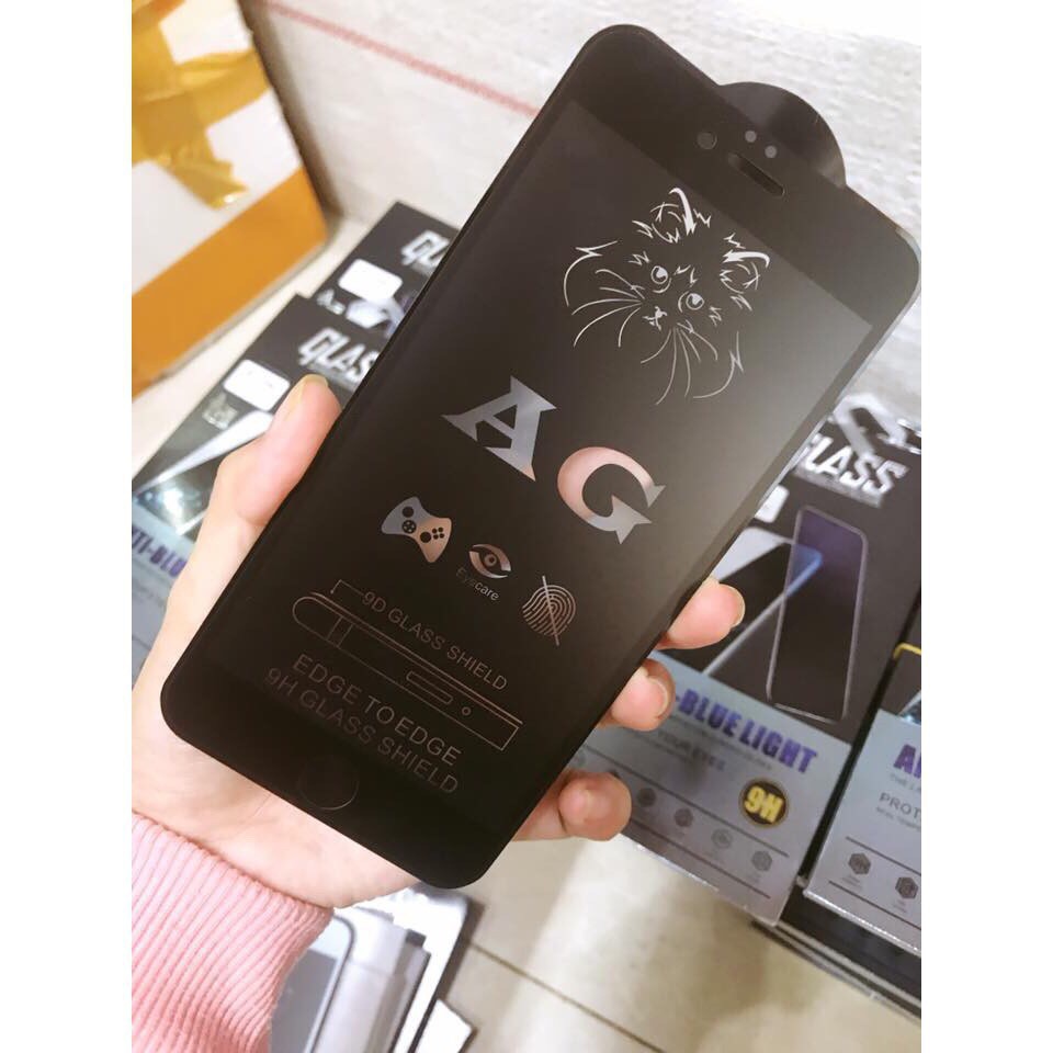 [SALE] Kính cường lực iPhone Nhám Full Màn Chống Vân Tay Cho iPhone XS Max / XR / X-XS / 7-8 Plus / 7-8 / 6 Plus / 6-6s