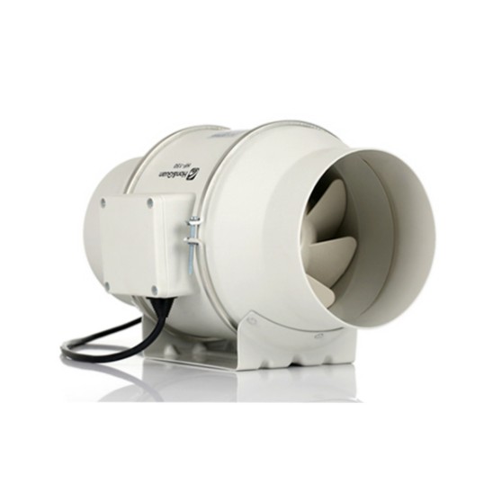 Quạt hút thông gió nối ống phi 125mm - Quạt hút đồng trục - Hàng chính hãng siêu chống ồn