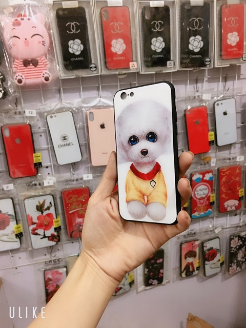 (DOG) Ốp Iphone6,6S Ốp gương Cường lực