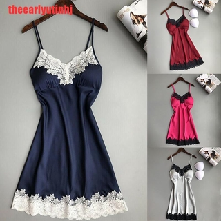 Đầm ngủ phối ren có mút nâng ngực