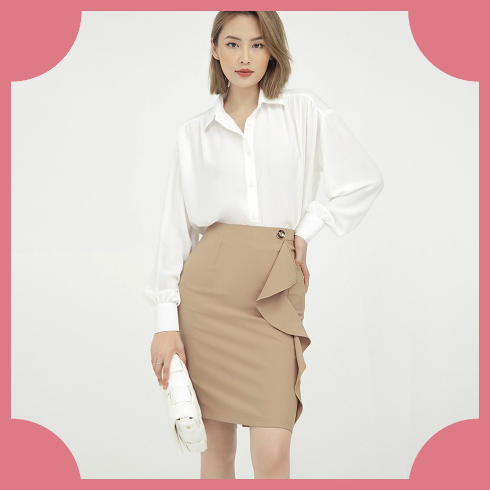 Combo Sơ mi nữ + Chân váy 2Hand Tuyển Mã 600 - Khách đặt hàng Livetream
