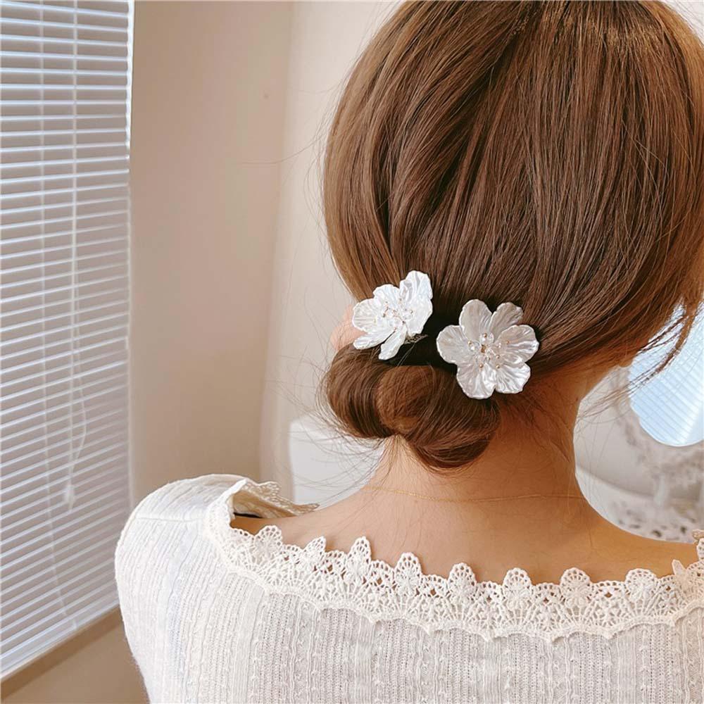 Kẹp Tóc Tạo Kiểu Hình Nơ Hoa Xinh Xắn Cho Nữ