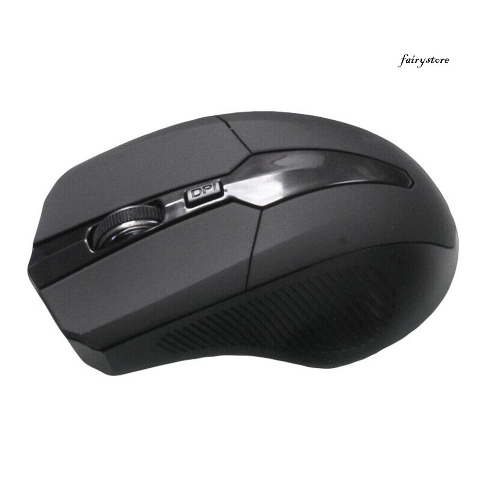 Chuột Không Dây Fs + 2.4ghz 4 Nút Bấm Điều Chỉnh Được 1600dpi Cho Pc Laptop