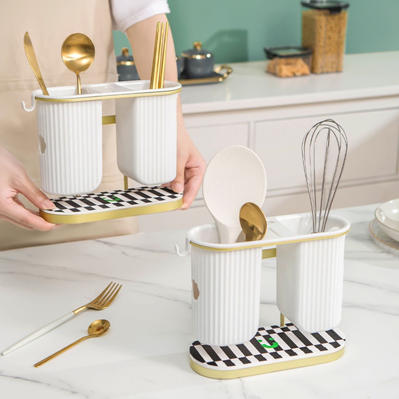 Giá Đỡ Đũa Muỗng Bằng Nhựa Tiện Dụng Và Bền