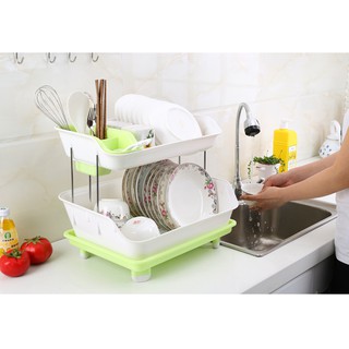 KỆ ĐỂ BÁT ĐĨA 2 TẦNG ĐA NĂNG CAO CẤP