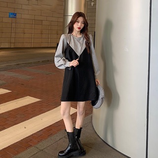 [ORDER] Váy basic dáng suông tay bồng ulzzang