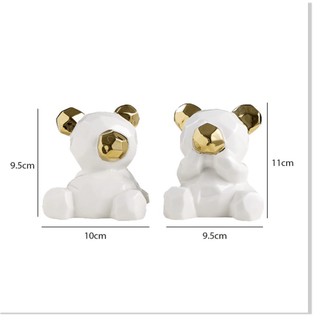 [Sẵn hàng] Set tượng Couple Teddy Bear