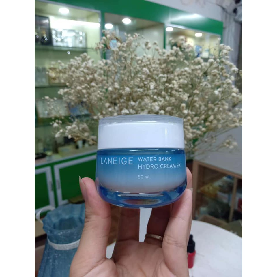 Kem dưỡng cấp nước dạng gel Laneige Water Bank Hydro Cream EX cho da dầu bản mới