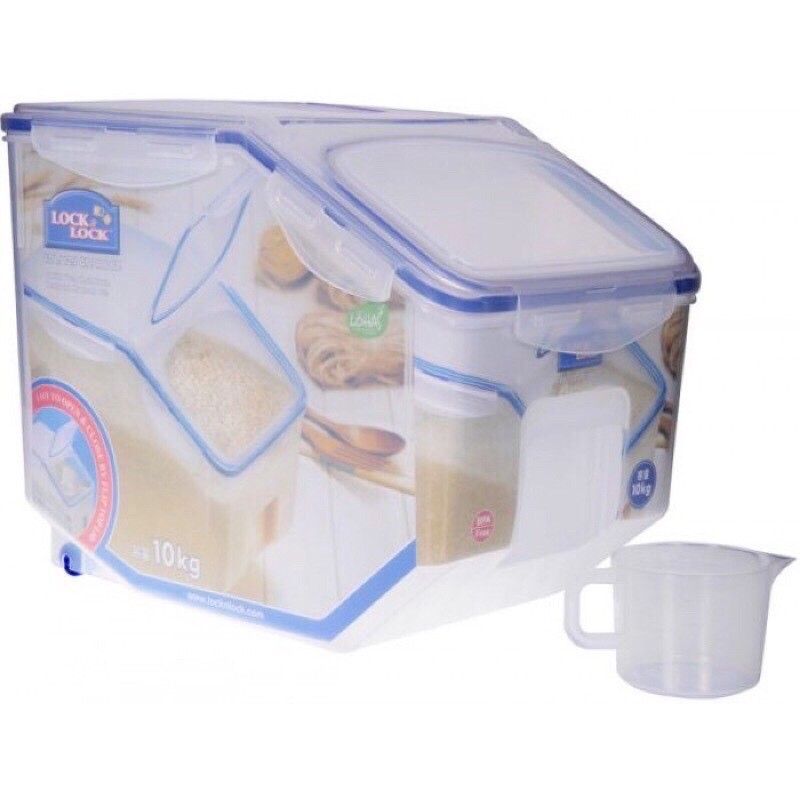 Thùng Đựng Gạo Lock&amp;Lock Special HPL510 [10KG - 12L] hàng chính hãng