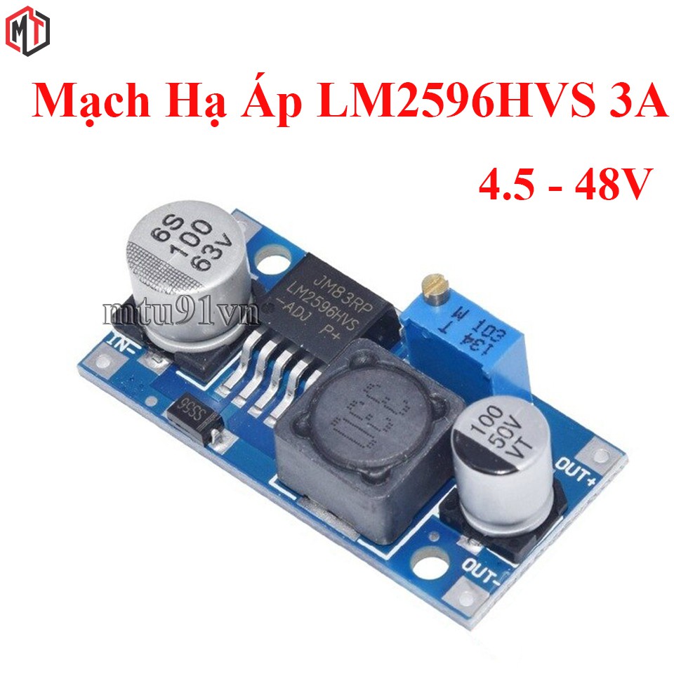 Mạch Hạ Áp, Giảm Áp - Buck DC LM2596HVS 3A 4.5 - 48V (LM2596)