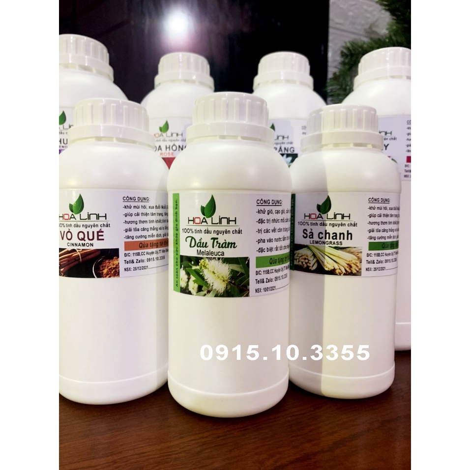 (100% nguyên chất) TINH DẦU thiên nhiên HOALINH  50ML - Tinh dầu xông phòng (25 mùi tự chọn)