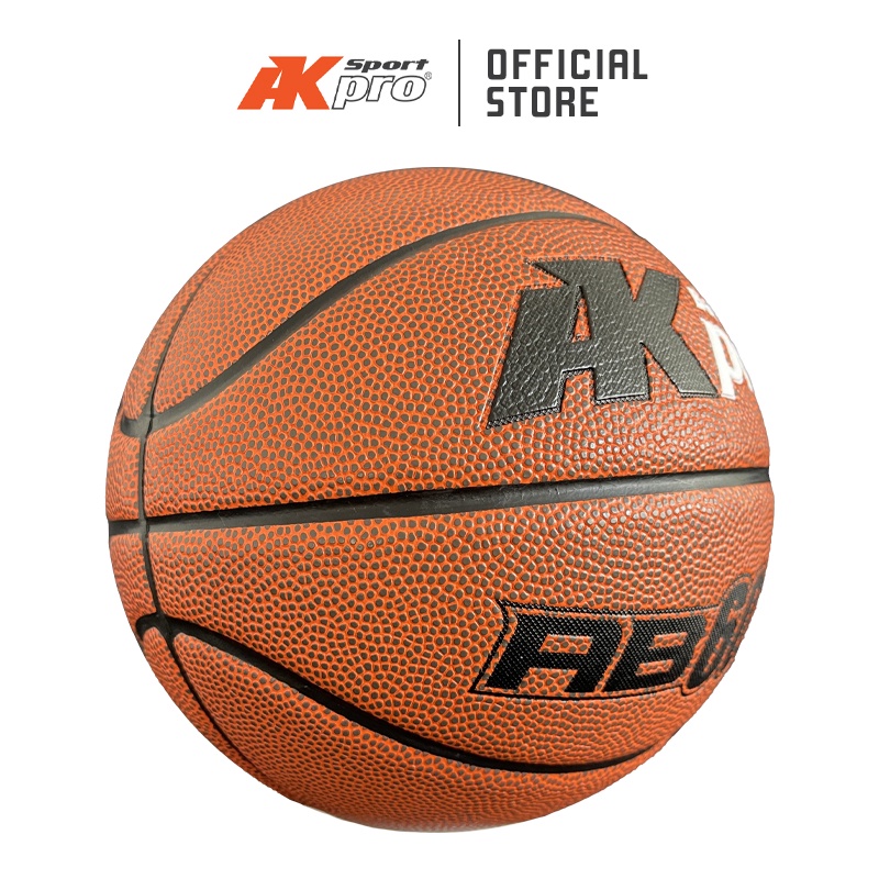Bóng rổ Da AKpro AB6006 số 5, 6, 7 - Tặng kim bơm - Chính hãng