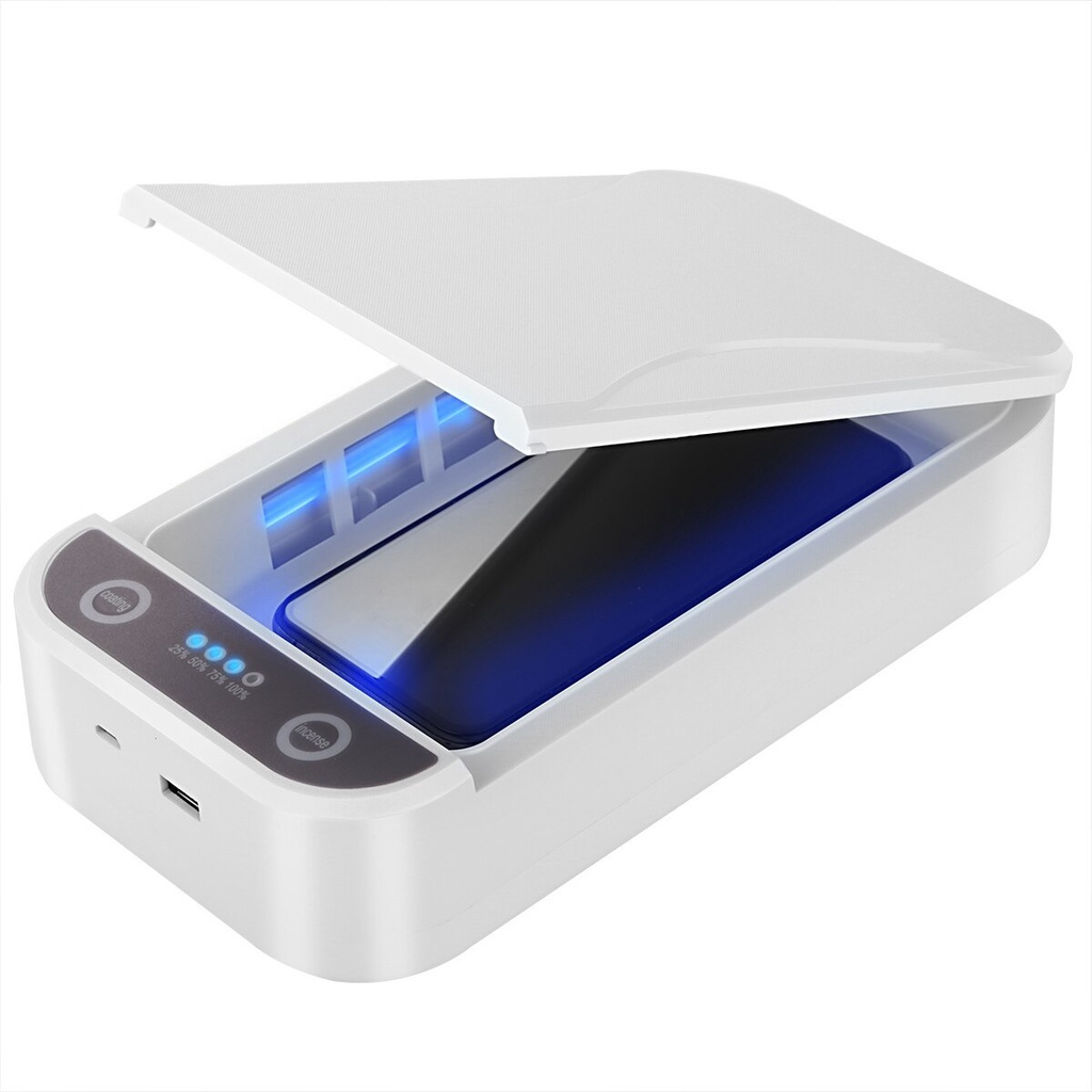 Hộp Khử Trùng Trang Sức/Điện Thoại Bằng Tia UV Cổng USB 5V