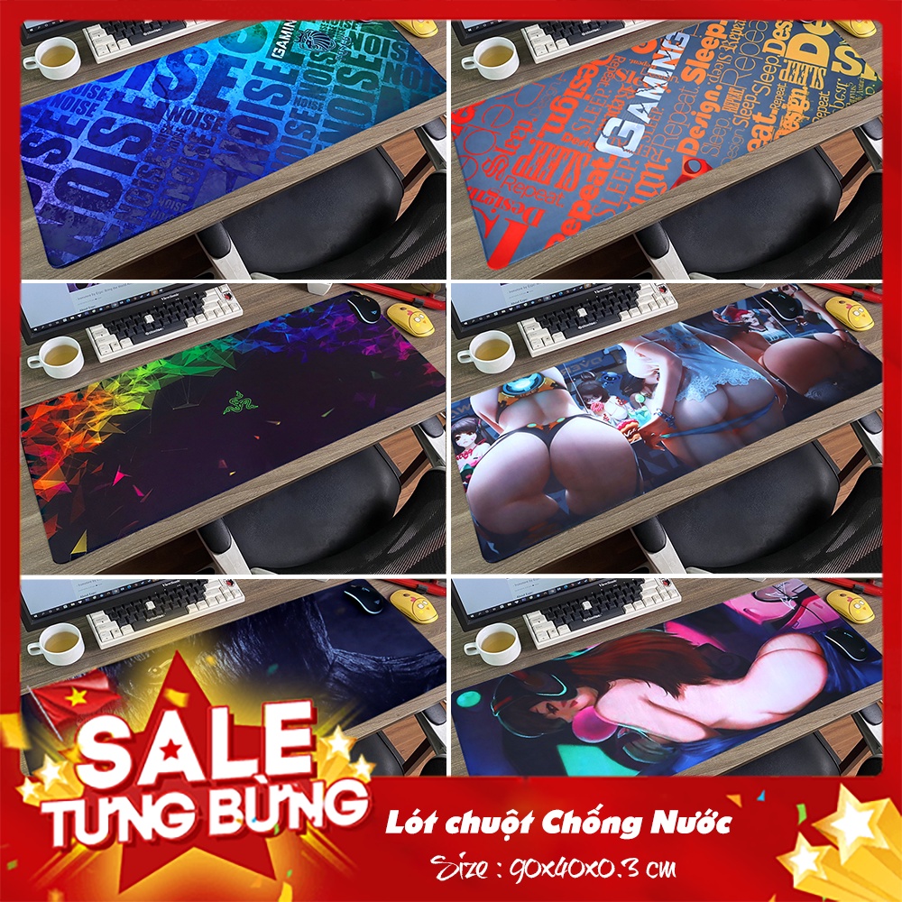 Lót chuột Over Size 90x40x0.3cm Siêu Đẹp