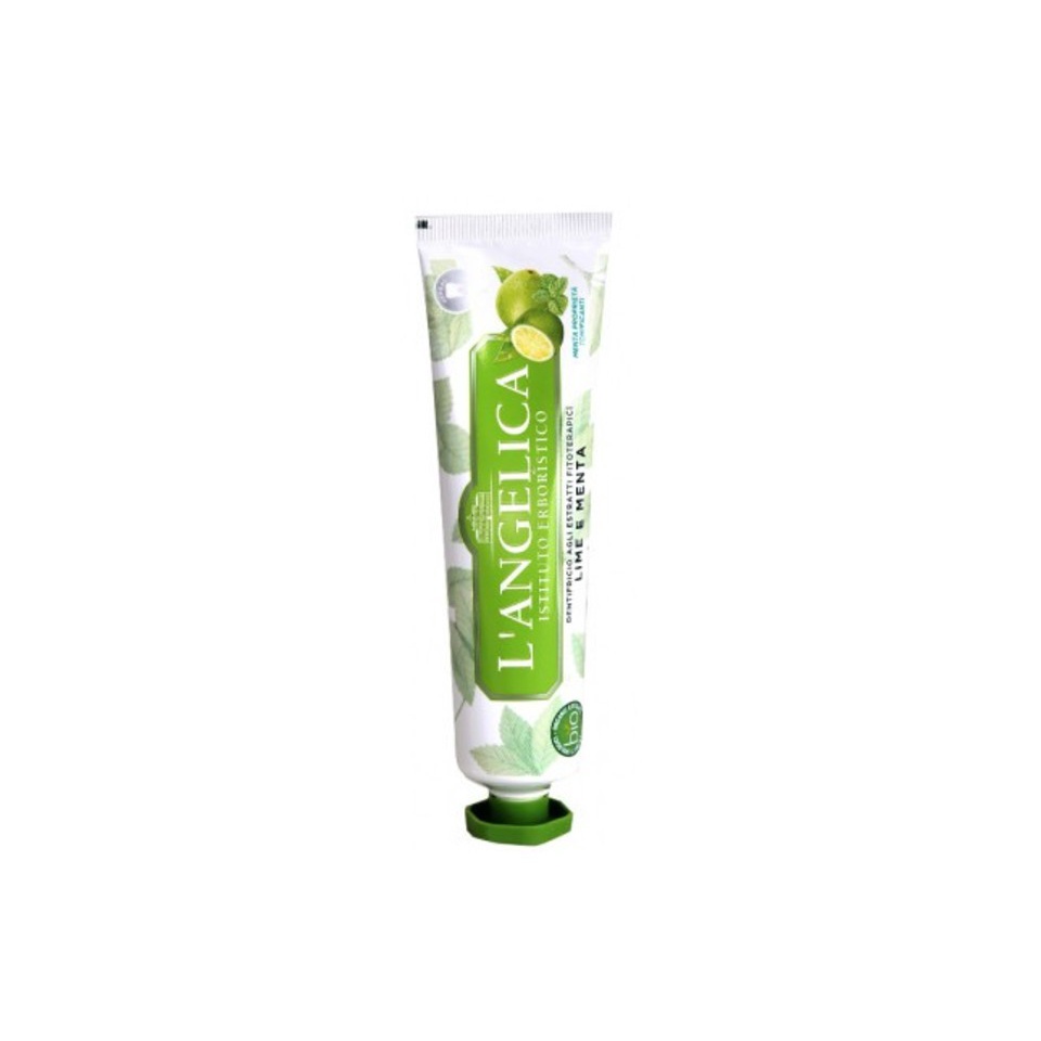 [HB Gift] Kem Đánh Răng Thảo Dược L'angelica Toothpaste Lime Mint 75ml