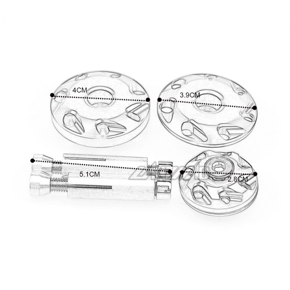 Ốc Vít Hợp Kim CNC Gắn Khung Xe Mô Tô Kawasaki Z1000 Z1000SX